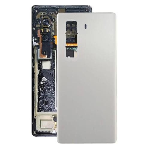 Carcasa trasera original para Infinix Hot 50 Pro+ 4G X6880 (plateada)