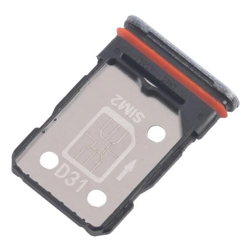 Bandeja para tarjeta SIM original (10 unidades) para OPPO F29 (azul)