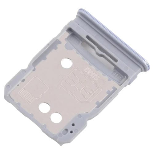 Bandeja para tarjeta SIM original (10 unidades) para Realme 12+ 5G RMX3867 + bandeja para tarjeta SIM/tarjeta Micro SD (azul)
