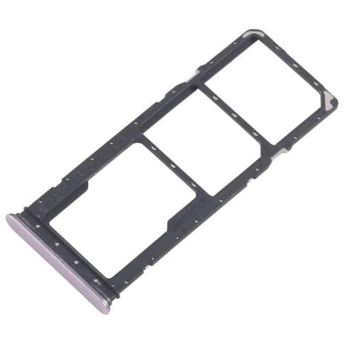 Bandejas para tarjeta SIM original (10 unidades) + bandeja para tarjeta SIM + bandeja para tarjeta Micro SD (morado) para Realme Narzo C71 4G RMX5303