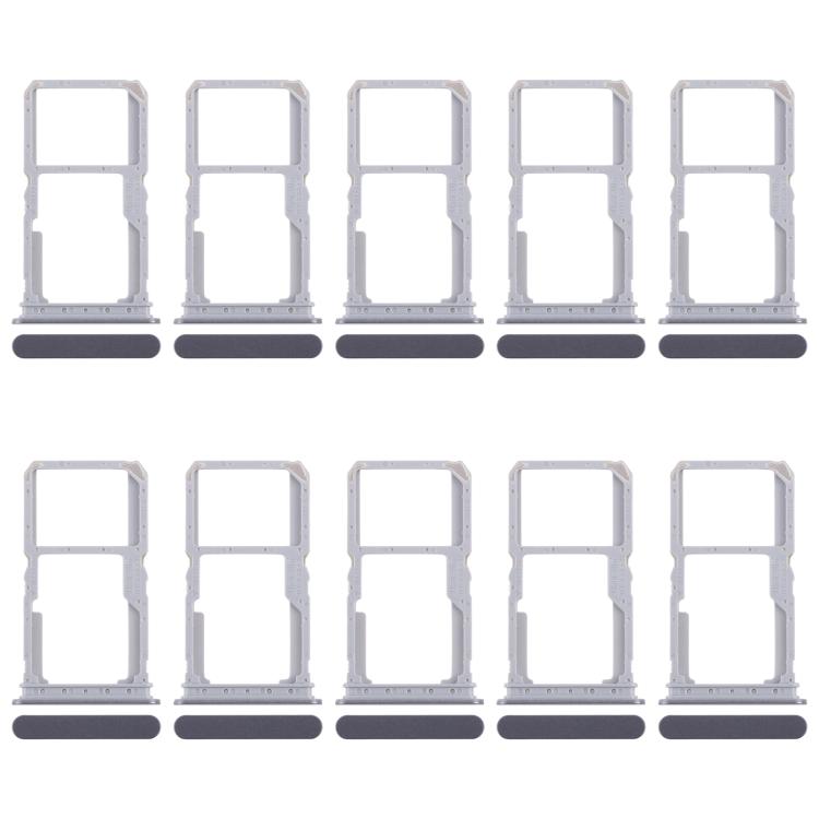 Bandeja para tarjeta SIM original Realme 14x India (10 unidades) + bandeja para tarjeta SIM/bandeja para tarjeta Micro SD (negra)