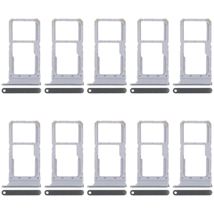 Para Realme 12x 5G RMX3997, 10 bandejas para tarjeta SIM + bandeja para tarjeta SIM/bandeja para tarjeta Micro SD (verde oscuro)
