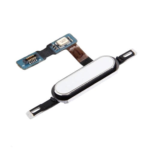 Botón de Inicio Flex Cable Samsung Galaxy Tab S 10.5 / T800 con Huellas Dactilares (Blanco)