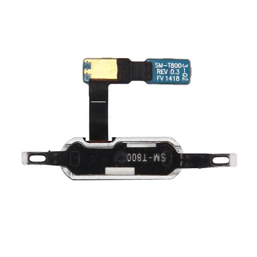 Botón de Inicio Flex Cable Samsung Galaxy Tab S 10.5 / T800 con Huellas Dactilares (Blanco)
