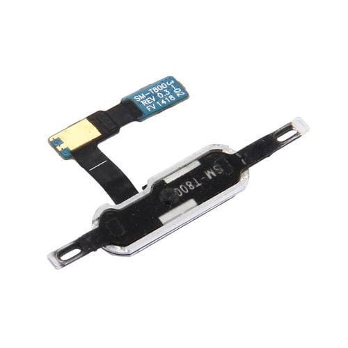 Botón de Inicio Flex Cable Samsung Galaxy Tab S 10.5 / T800 con Huellas Dactilares (Blanco)