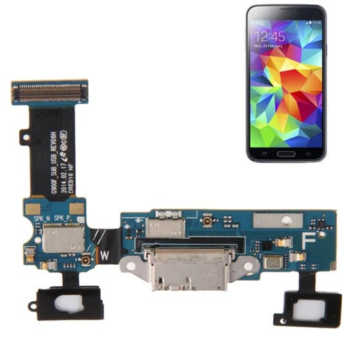 Câble Flex de Prise Arrière Samsung Galaxy S5 G900F/G900M (Haute Qualité)