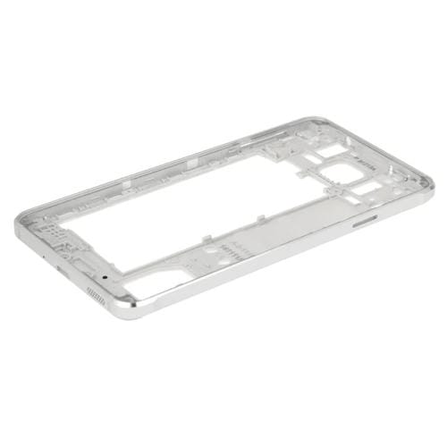 Bisel Médio Carcaça Lente Câmara Samsung Galaxy Alpha G850 (Preto)