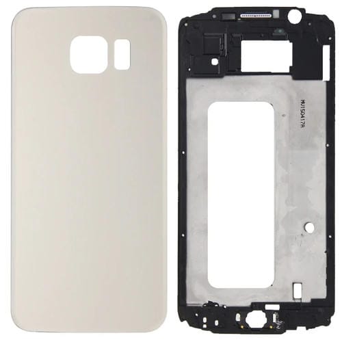 Cubierta Completa Samsung Galaxy S6 G920F (Carcasa Frontal + Tapa Trasera Batería) (Oro)