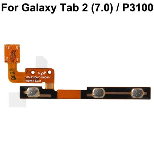 Cabo Flex Volume/Power Button Samsung Galaxy Tab 2 (7.0) P3100