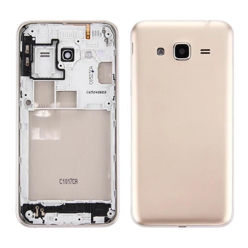 Coperchio posteriore e lunetta batteria Samsung Galaxy J3 J320 (Oro)