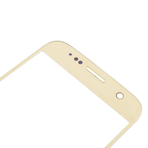 Pantalla Frontal Samsung Galaxy S7 / G930 Lente de Vidrio Exterior (Dorado)