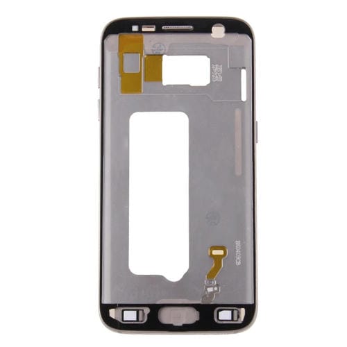 Frente do invólucro LCD Moldura Moldura Samsung Galaxy S7/G930 (Ouro)