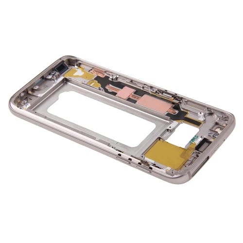 Frente do invólucro LCD Moldura Moldura Samsung Galaxy S7/G930 (Ouro)