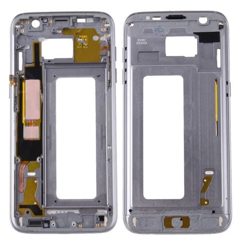Frente do invólucro LCD Moldura Moldura Samsung Galaxy S7 Edge/G935 (Cinza)