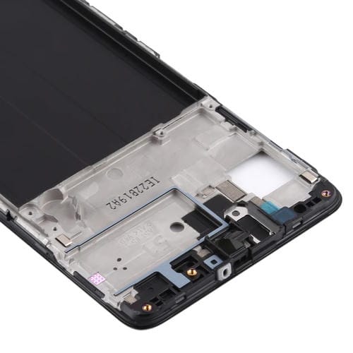 LCD-Frontgehäuse Samsung Galaxy A51 Rahmen Blende Platte (Schwarz)
