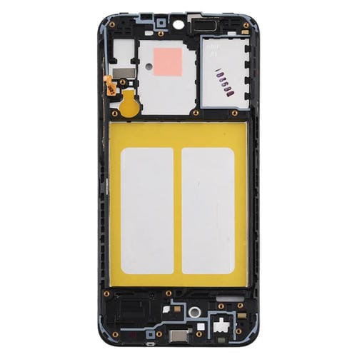 LCD-Frontgehäuse Rahmenblende Platte Samsung Galaxy A10e (Schwarz)