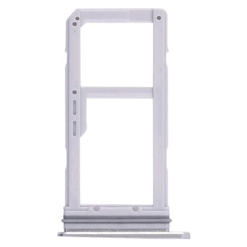 Vassoio della scheda SIM e Micro SD Samsung Galaxy S7 Edge (Bianco)