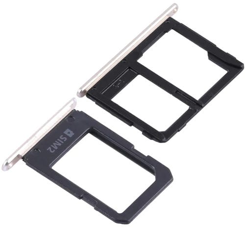 Plateau double SIM et Micro SD Samsung Galaxy A5108/A7108 (Or)