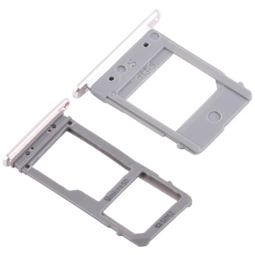 Plateau Carte SIM Double + Micro SD Samsung Galaxy A520/A720 (Or)