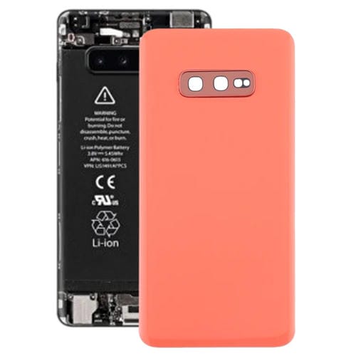 Coperchio Posteriore della Batteria Samsung Galaxy S10e con Obiettivo della Fotocamera (Rosa)