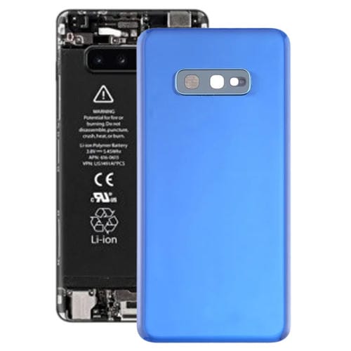 Couvercle arrière de batterie avec lentille d'appareil photo Samsung Galaxy S10e (Bleu)