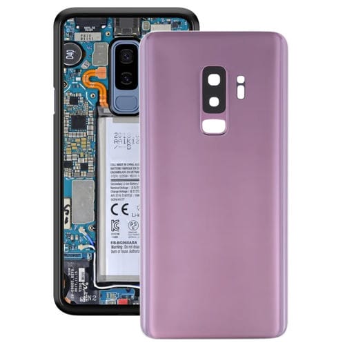 Cover posteriore della batteria con obiettivo della fotocamera Samsung Galaxy S9+ (Viola)