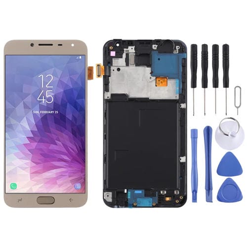 Pantalla Completa TFT Samsung Galaxy J4 J400F / DS con Marco (Oro)