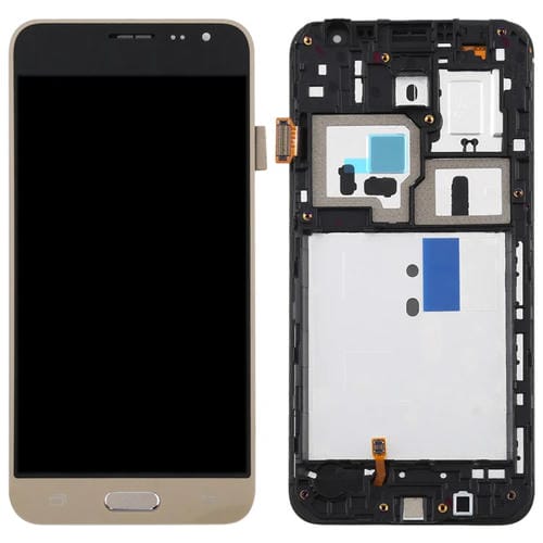 TFT LCD-Bildschirm Samsung Galaxy J3 J320F mit Rahmen (Gold)