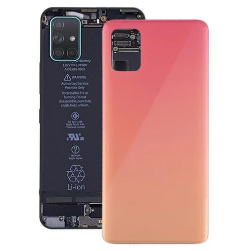 Couvercle arrière de la batterie Samsung Galaxy A51 (rose)