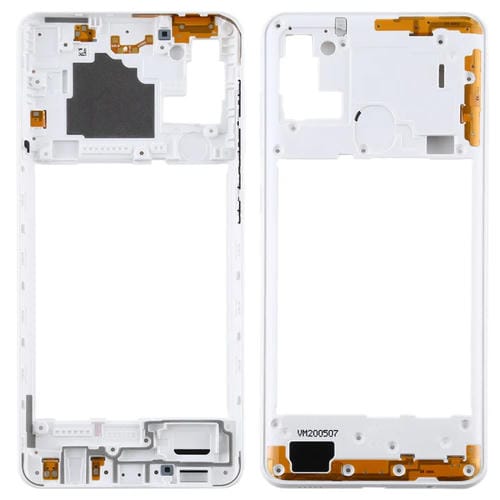 Middle Frame Bezel Plate Samsung Galaxy A21s (White)