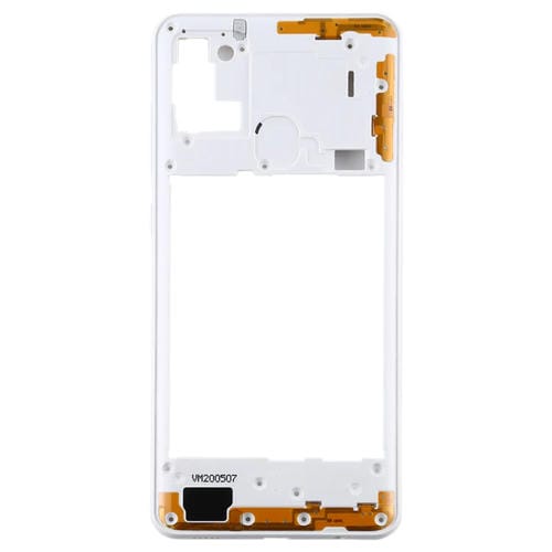 Middle Frame Bezel Plate Samsung Galaxy A21s (White)