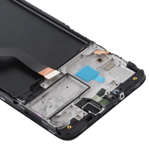 LCD-Bildschirm Samsung Galaxy A10 SM-A105F mit Rahmen (Schwarz)