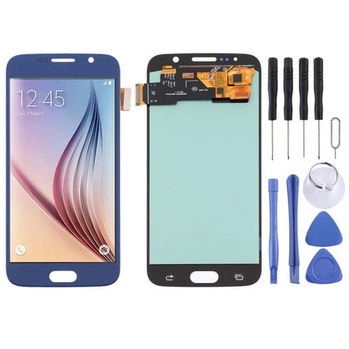 Pantalla Completa OLED Samsung Galaxy S6 (Azul)