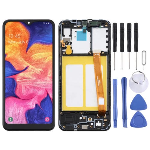 Pantalla TFT Completa Samsung Galaxy A10e con Marco (Negro)