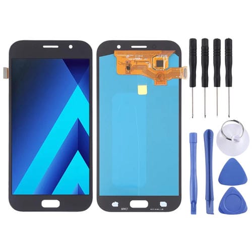 Ecrã LCD OLED Samsung Galaxy A7 A720F (Preto)
