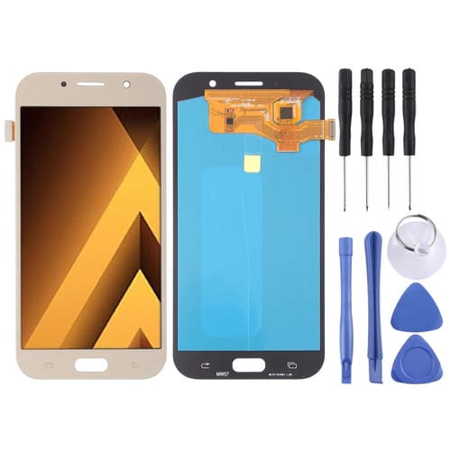 Ecrã LCD OLED Samsung Galaxy A7 A720F/DS (Ouro)