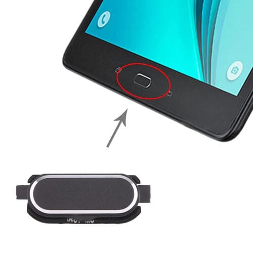 Tecla de Início Samsung Galaxy Tab A 9.7 SM-T550/T555/P550/P555 (Preto)