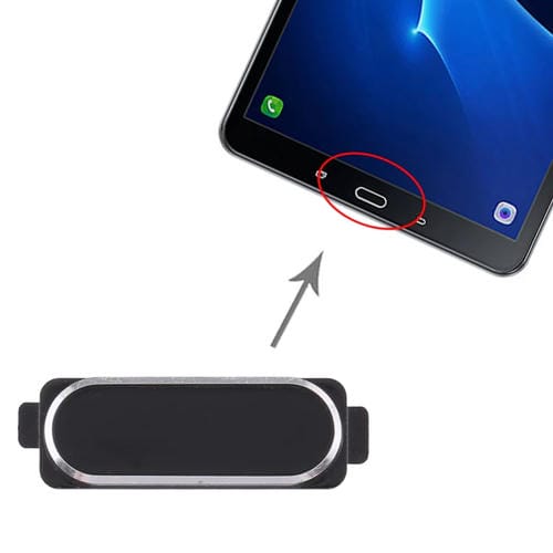 Tecla de inicio Samsung Galaxy Tab A 10.1 SM-T580 / T585 / P580 / P585 (Negro)