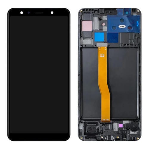 Ecrã LCD Samsung Galaxy A7 SM-A750 e Moldura