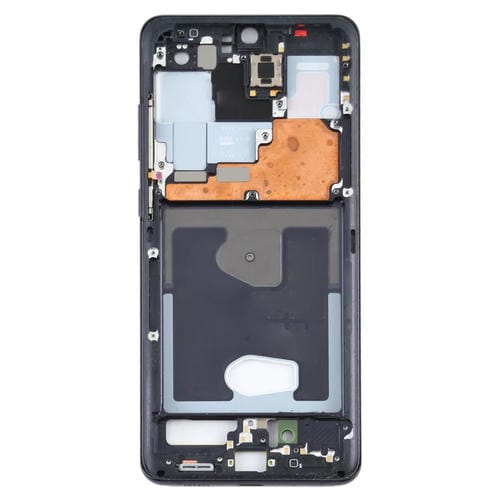 Placa de Bisel de Marco Medio Samsung Galaxy S20 Ultra 5G SM-G988B (Negro)
