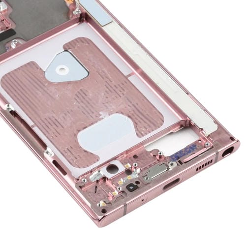 Placa de Bisel de Marco Medio Samsung Galaxy Note 20 Ultra SM-N985F (Rosa)