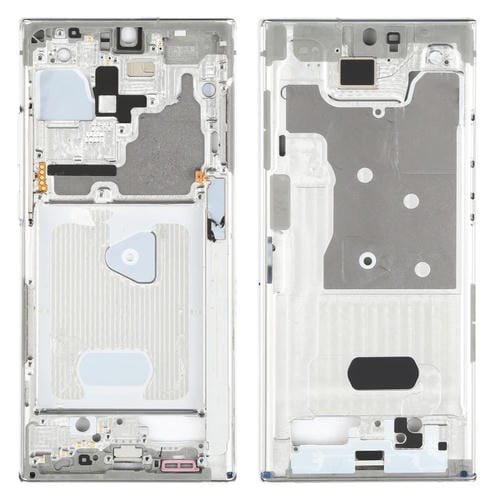 Bezel Plate Samsung Galaxy Note 20 Ultra SM-N985F with Parts (Silver)