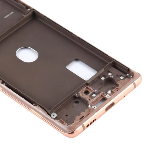 Middle Frame Bezel Plate Samsung Galaxy S20 FE (Gold)