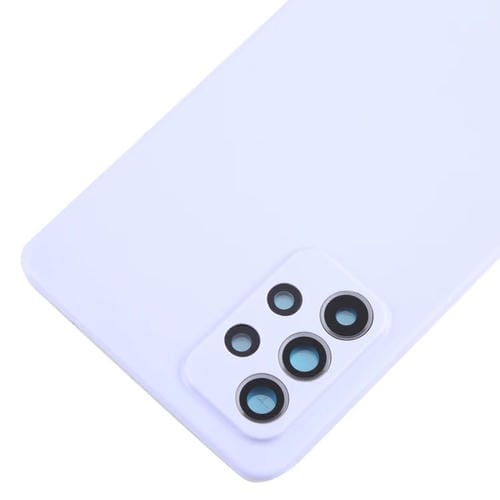 Couvercle arrière de batterie Samsung Galaxy A52 5G/4G avec couvercle de lentille de caméra (violet)