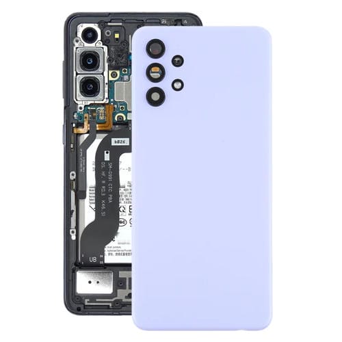 Couvercle arrière de batterie Samsung Galaxy A32 5G avec objectif de caméra (violet)
