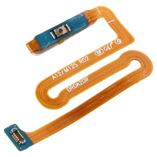 Sensore Impronte Samsung Galaxy M12/A12/SM-A125/M125 Cavo Flessibile (Oro)