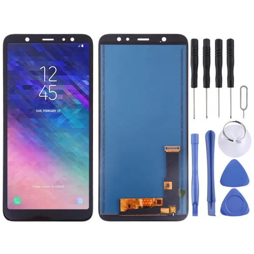 Ecrã TFT LCD Samsung Galaxy A6+ (Preto)