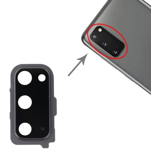 Lens Cover Camera Samsung Galaxy S20 (Black)