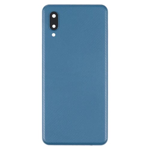 Tapa Trasera de Batería Samsung Galaxy A02 con Lente de Cámara (Azul)