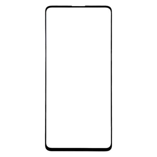 Cristal Extérieur Écran Frontal Samsung Galaxy A51 (Noir) (10 Pièces)